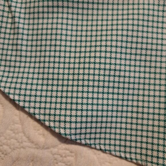 Charles Tyrwhitt men's size 16 - 35 green & white button down shirt EUC - Picture 5 of 5